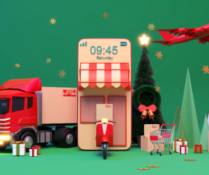 Christmas ecommerce shop